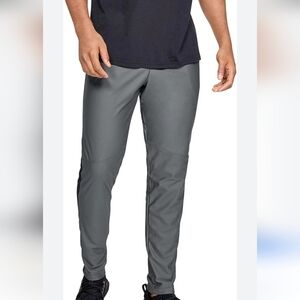 Under Armour Men's Charcoal Joggers, Zipper Ankle Size XL New With Tags